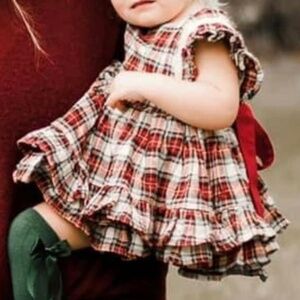 Smocked Sweets 2/3 Christmas Dress